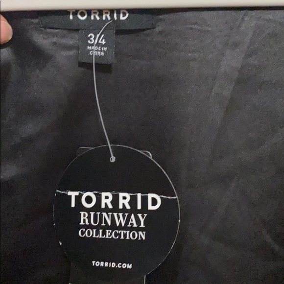 Torrid two- sequin drape jacket - Picture 4 of 4